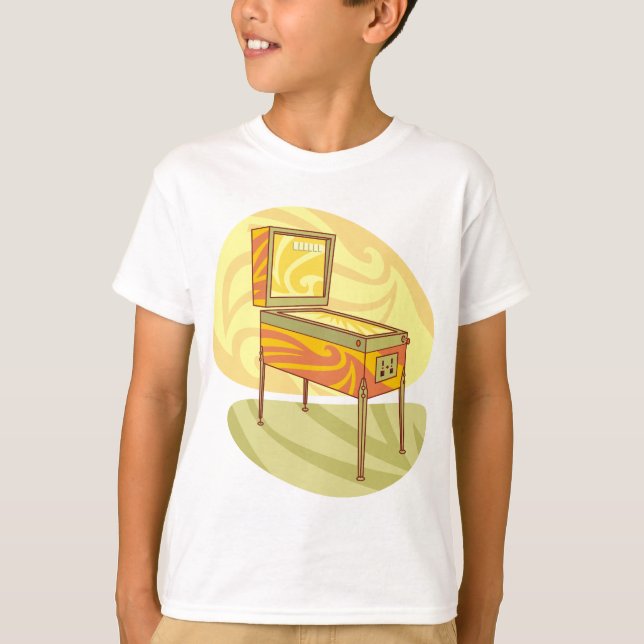 Pinball maskin t shirt (Framsida)