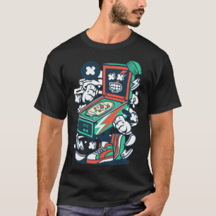 Pinball maskin t shirt