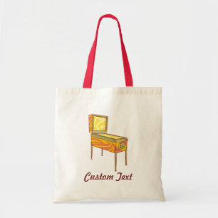 Pinball maskin tote bag tygkasse