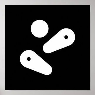 Pinball och Flippers Pinball Poster #8