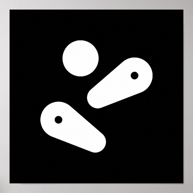 Pinball och Flippers Pinball Poster #8 (Framsidan)