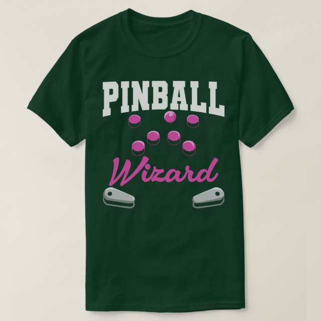 Pinball Pinball Player T Shirt (Design framsida)