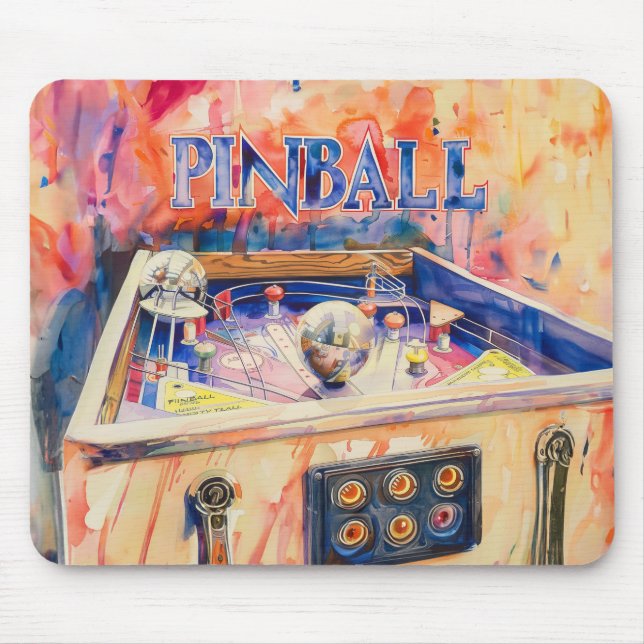 Pinball Player Non Slip Mousepad #26 Musmatta (Framsidan)