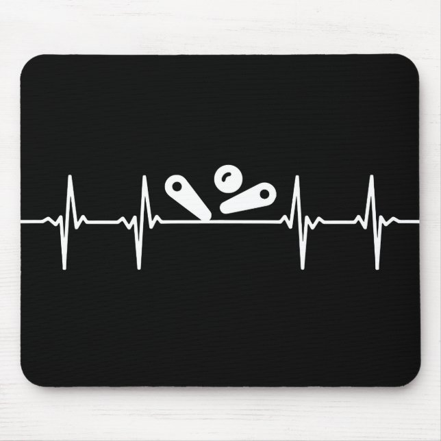 Pinball Player Non Slip Mousepad #5-3 Musmatta (Framsidan)