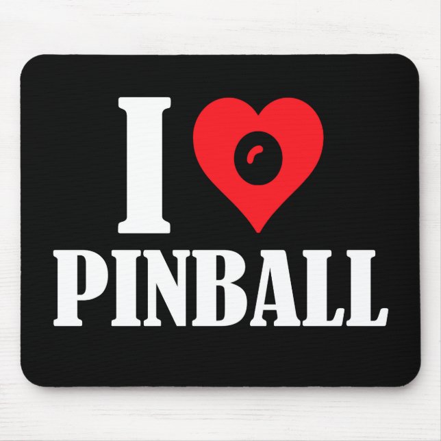 Pinball Player Non Slip Mousepad #5-4 Musmatta (Framsidan)