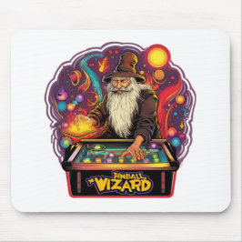 Pinball Player Non Slip Mousepad #7-5 Musmatta
