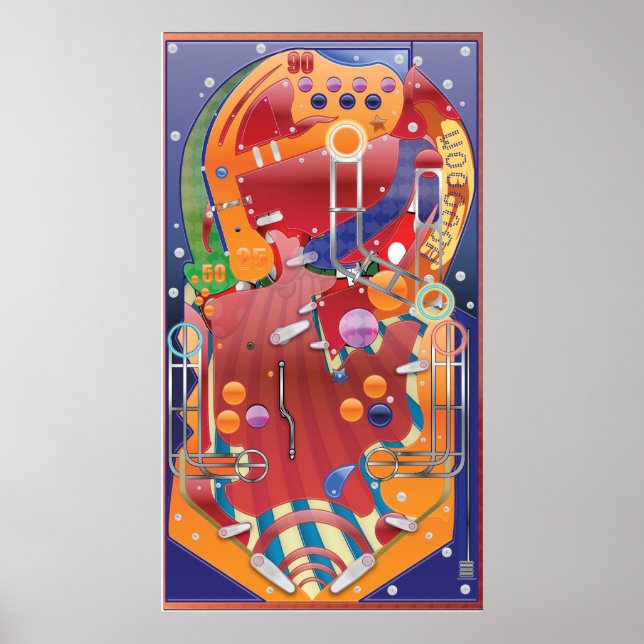 Pinball Poster (Framsidan)