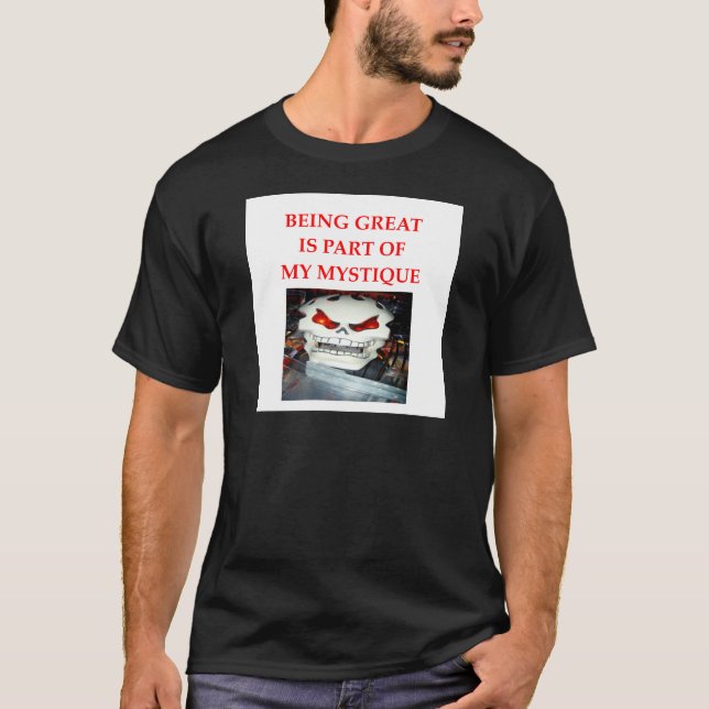 pinball t-shirt (Framsida)