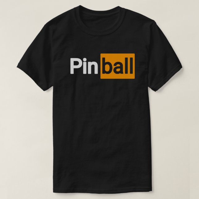 Pinball T Shirt (Design framsida)