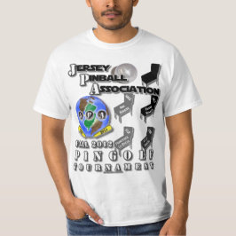 PINBALL: T-tröja 2012 för JPA-nedgångPinGolf T-shirt