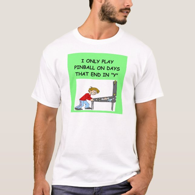 PINBALL TEE SHIRT (Framsida)