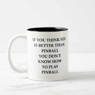 PINBALL Två-Tonad MUGG