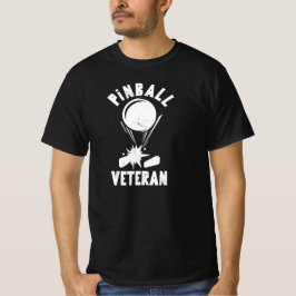 Pinball Veteran Player T Shirt
