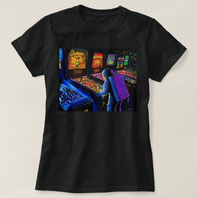 Pinball Wizard Classic T Shirt (Design framsida)