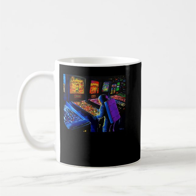 Pinball Wizard Classic T Shirt Kaffemugg (Vänster)