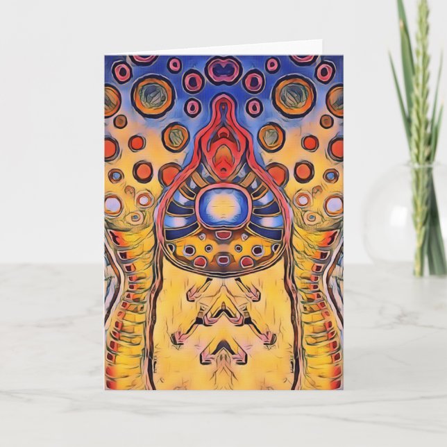 "Pinball Wizard"-gratulationskort Tack Kort (Framsida)