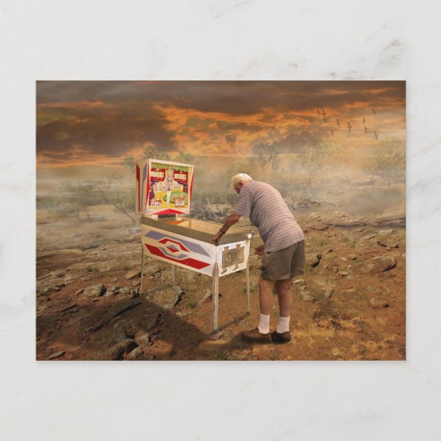 Pinball Wizard Vykort (Framsida)