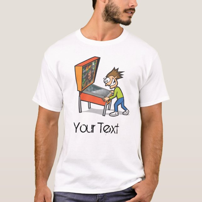 PinballDude Tee Shirt (Framsida)
