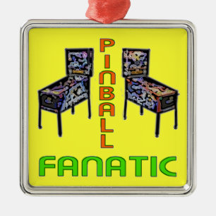 Pinballfanatiker Julgransprydnad Metall