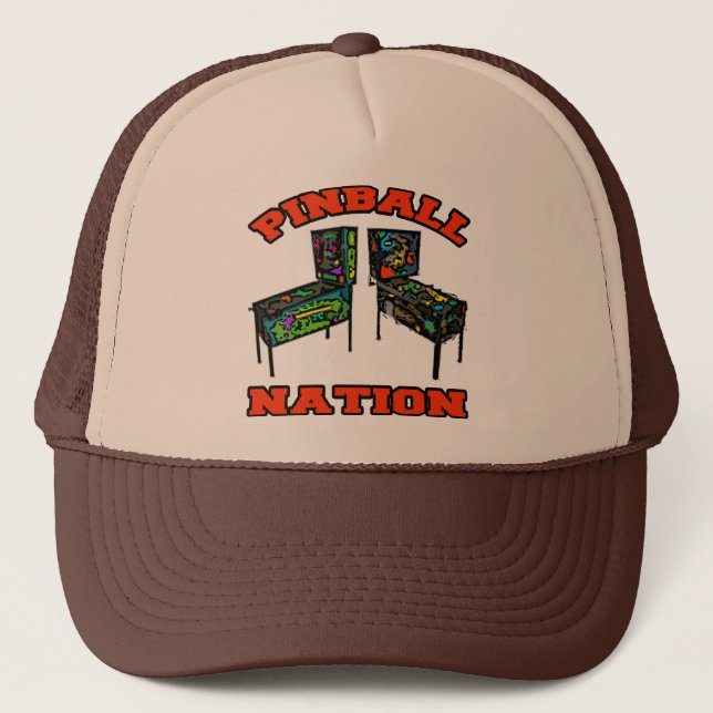 Pinballnation Truckerkeps (Framsida)
