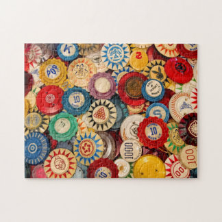 Pinballpussel Bumpercaps Pussel