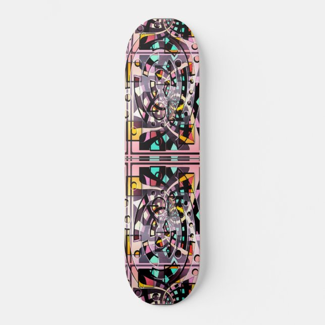 PINBALLTROLLKARL MINI SKATEBOARD BRÄDA 18,5 CM (Framsida)