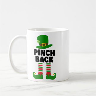 Pinch Back - Funny St. Patrick's Day Småbarn T-shi Kaffemugg