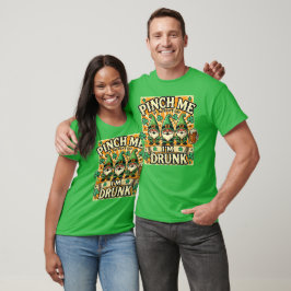 Pinch Me I'm Drunk St patricks day Gnomes Irish T Shirt