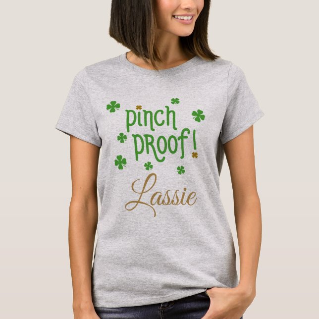 Pinch Proof Lassie T-Shirt (Framsida)