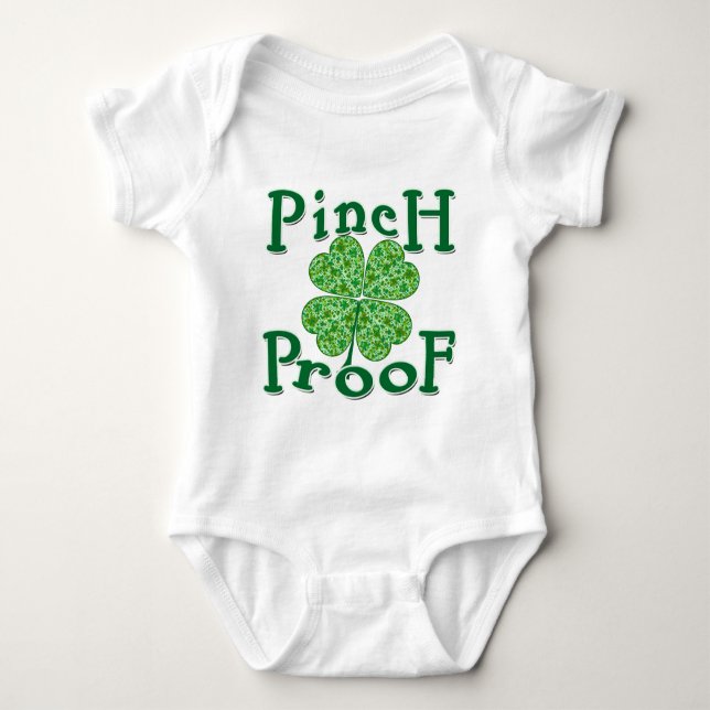 PINCH PROOF med Shamrocks Irish T-shirt (Framsida)