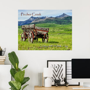 Pincher Bäck Alberta Poster