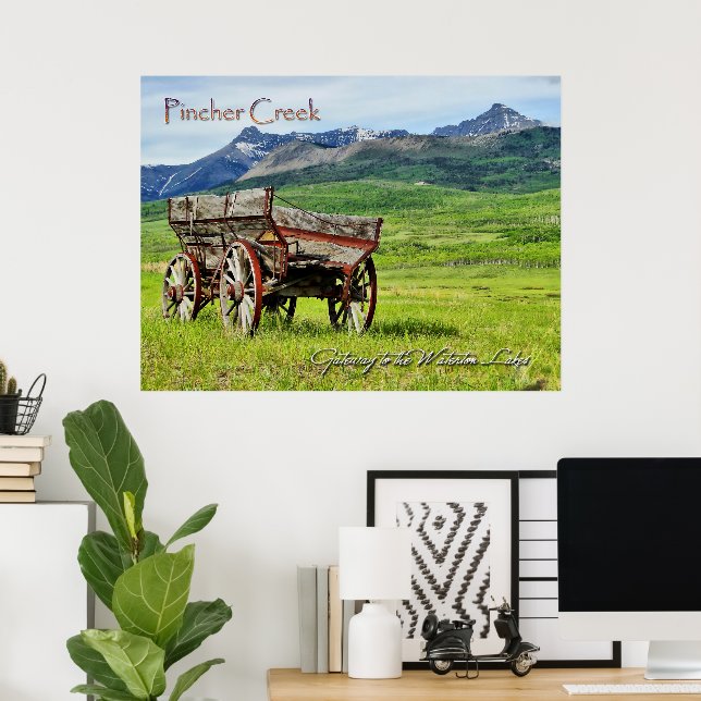 Pincher Bäck Alberta Poster (Hemmakontoret)