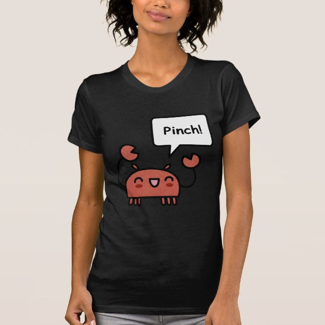 Pinchy krabba tee shirt (Framsida)