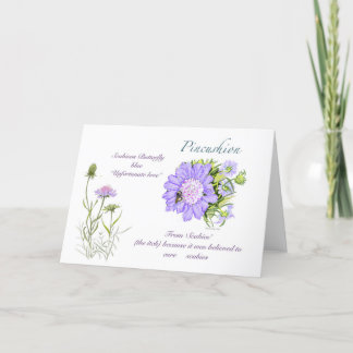 Pincushion Blank Card Tack Kort