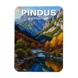 Pindus nationalpark Greece Travel Magnet
