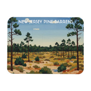 Pine Barrens New Jersey Resor Magnet