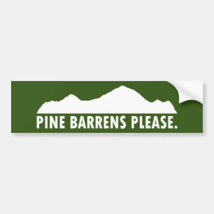 Pine Barrens Please Bildekal