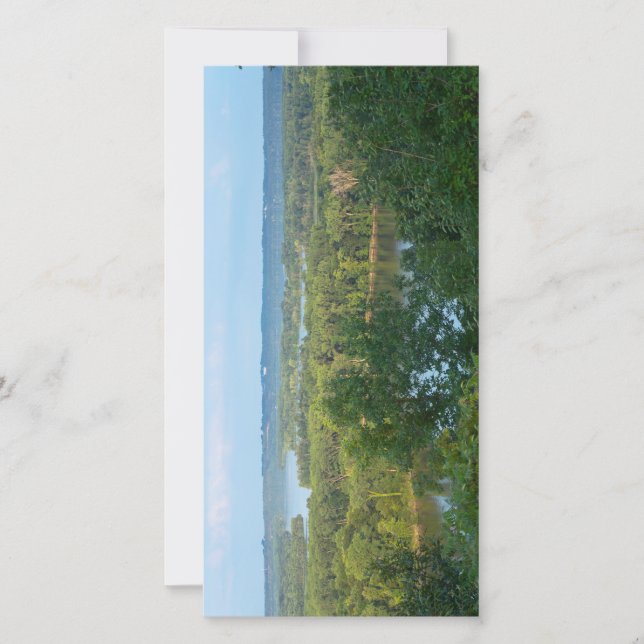 Pine Bend Bluffs med utsikt över Mississippifloden (Framsida)