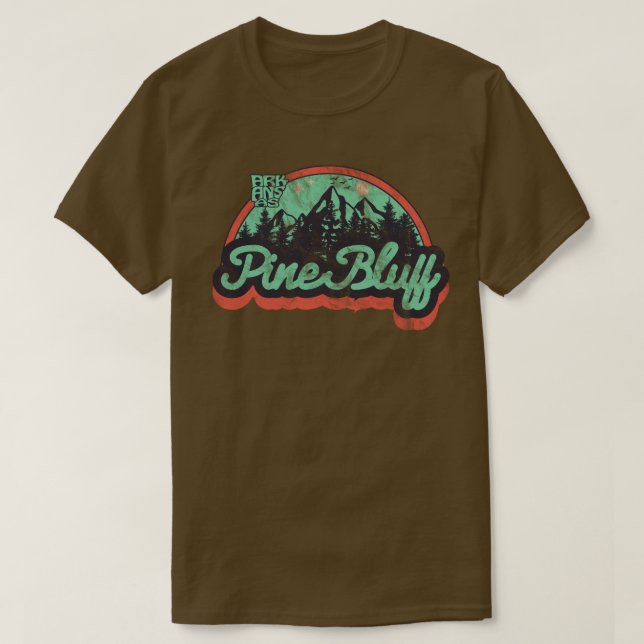 Pine Bluff, Arkansas  T-Shirt (Design framsida)