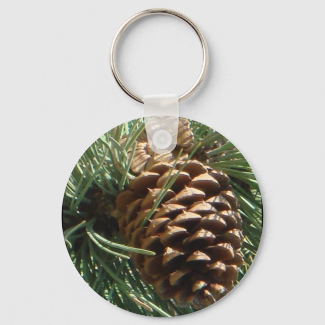 PIne Cone Art Nyckelring (Framsida)