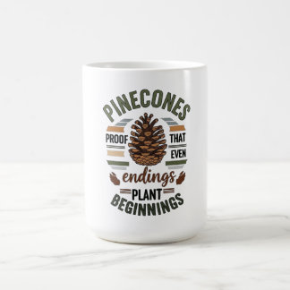 Pine cone design - The Evergreen Promise Kaffemugg