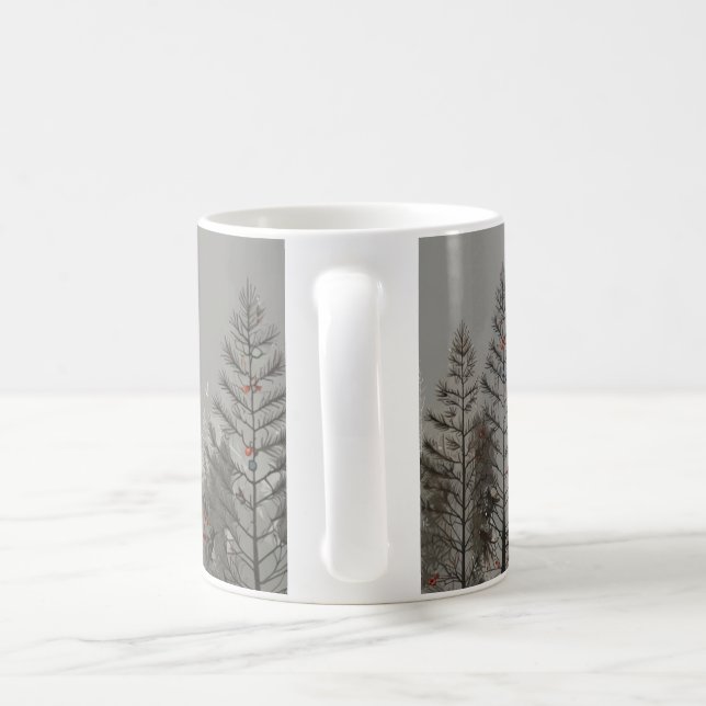Pine Forest Bliss – Winter Coffee Mug Kaffemugg (Handtag)