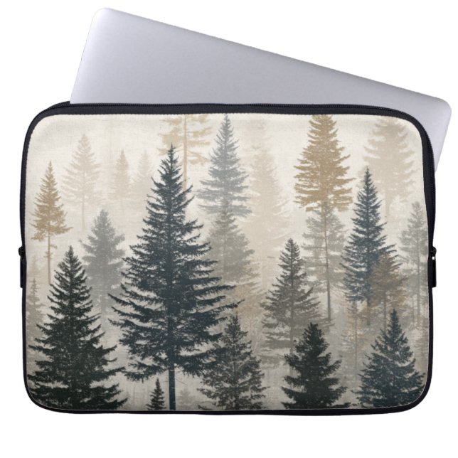Pine Forest Laptop Fodral (Framsidan)