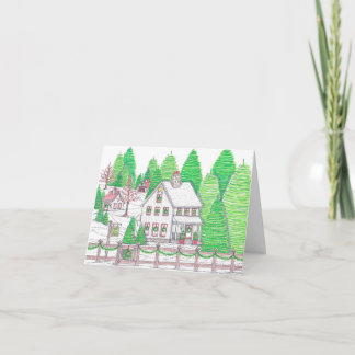 PINE HILL FARM HOLIDAY CARD TACK KORT