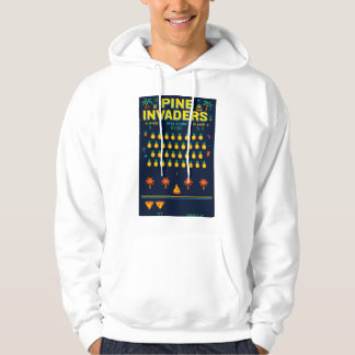 Pine Invaders-Pineapple Empire Retro Games-serien Hoodie