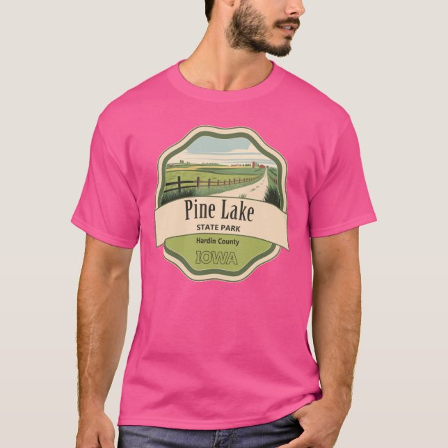 Pine Lake State Park T Shirt (Framsida)