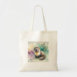 Pine Marten 081024AREF112 - Watercolor Tygkasse