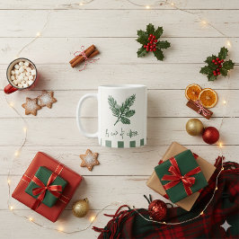 Pine Needle Lane - “A Cup of Cheer” With Pinecone Kaffemugg