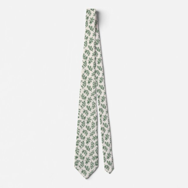 Pine Needle Lane - Green Botanical Branch Pattern Slips (Framsida)
