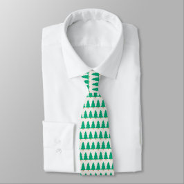 Pine Trees Holiday Neck Tie Slips